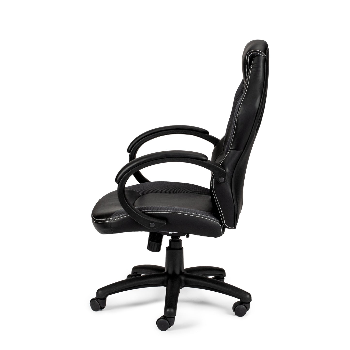Poundex-Upholstered-Gaming-Chair
