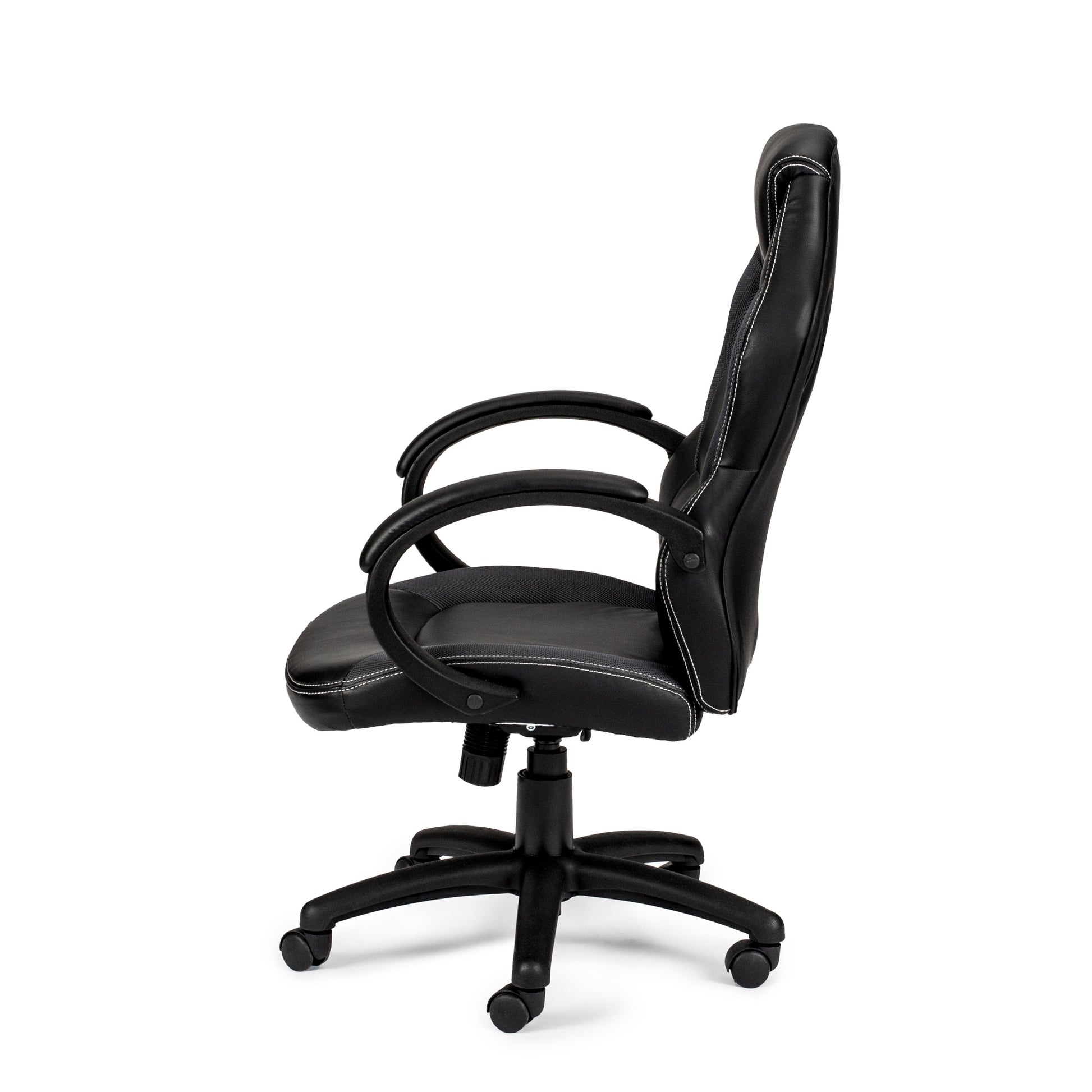 Poundex-Upholstered-Gaming-Chair