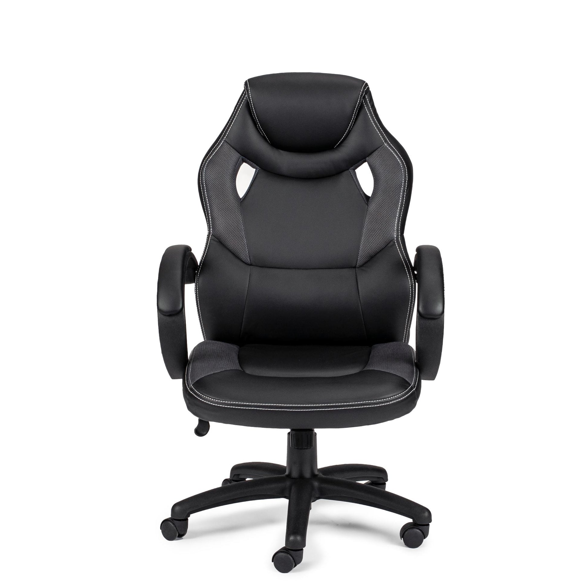 Poundex-Upholstered-Gaming-Chair