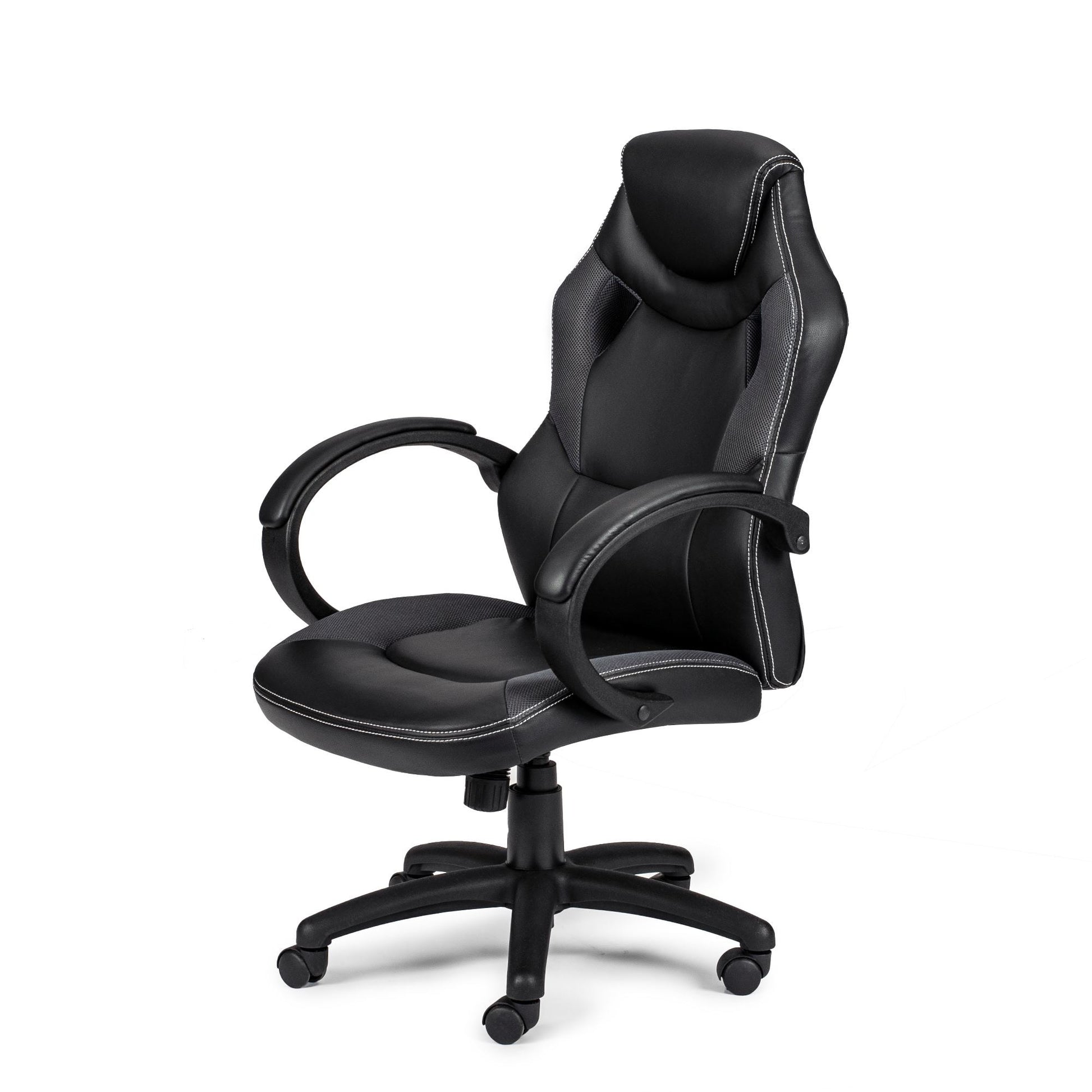 Poundex-Upholstered-Gaming-Chair