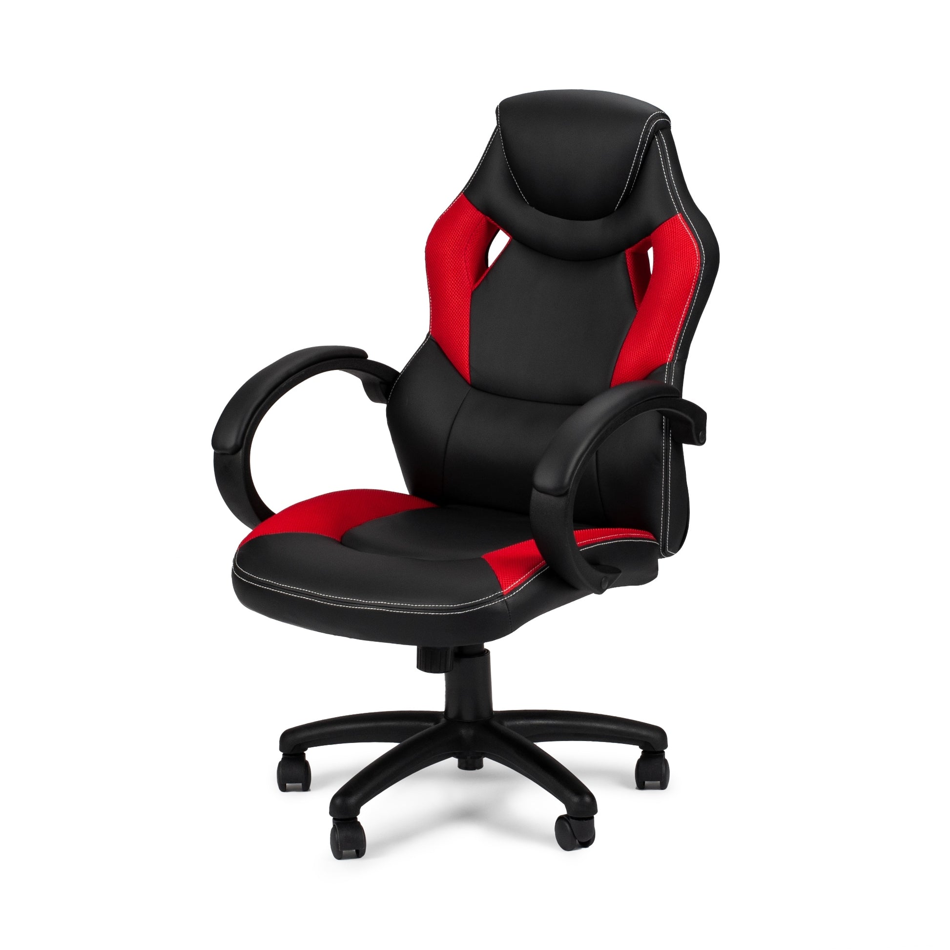 Poundex-Upholstered-Gaming-Chair